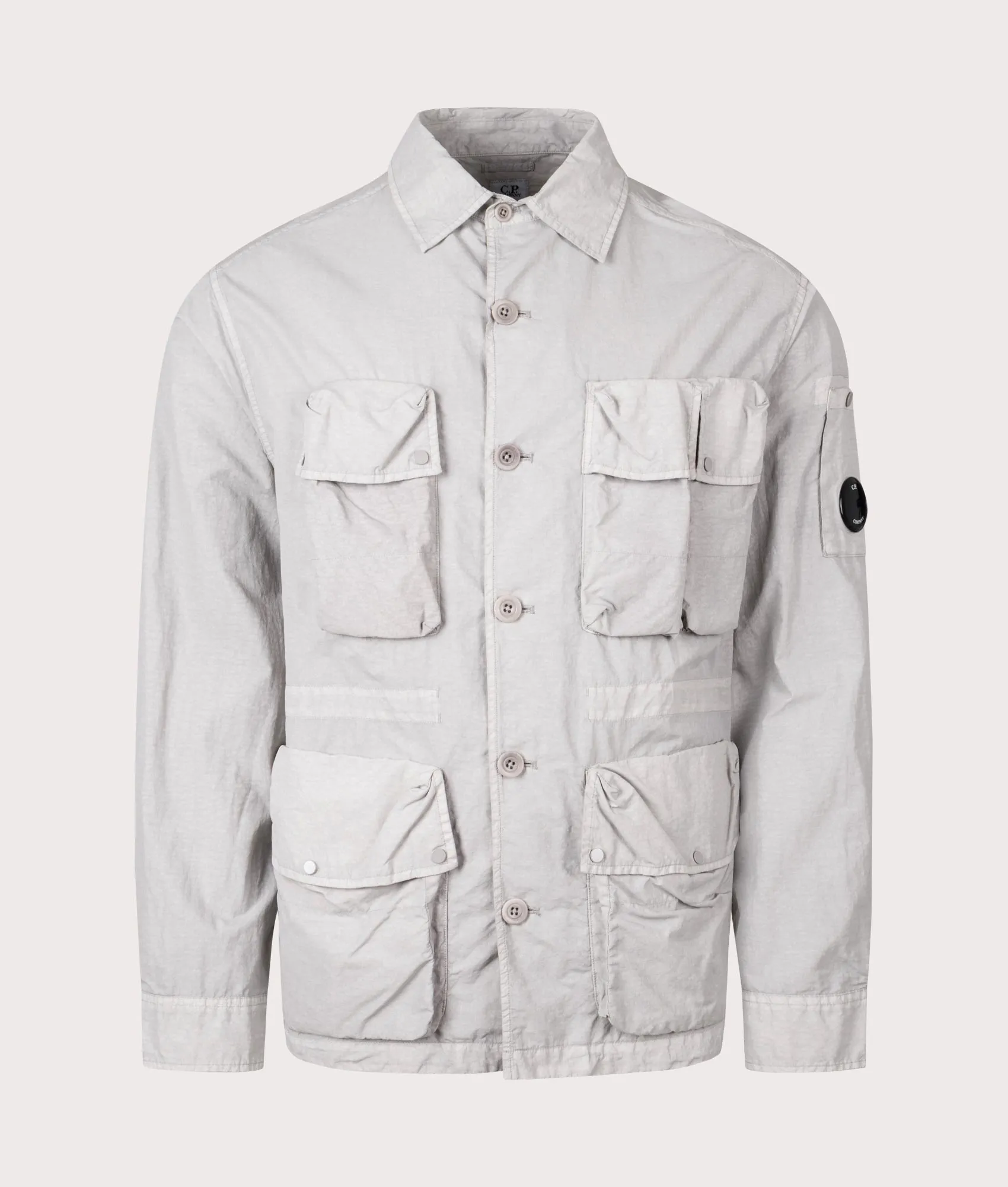 Flat Nylon Utility Overshirt