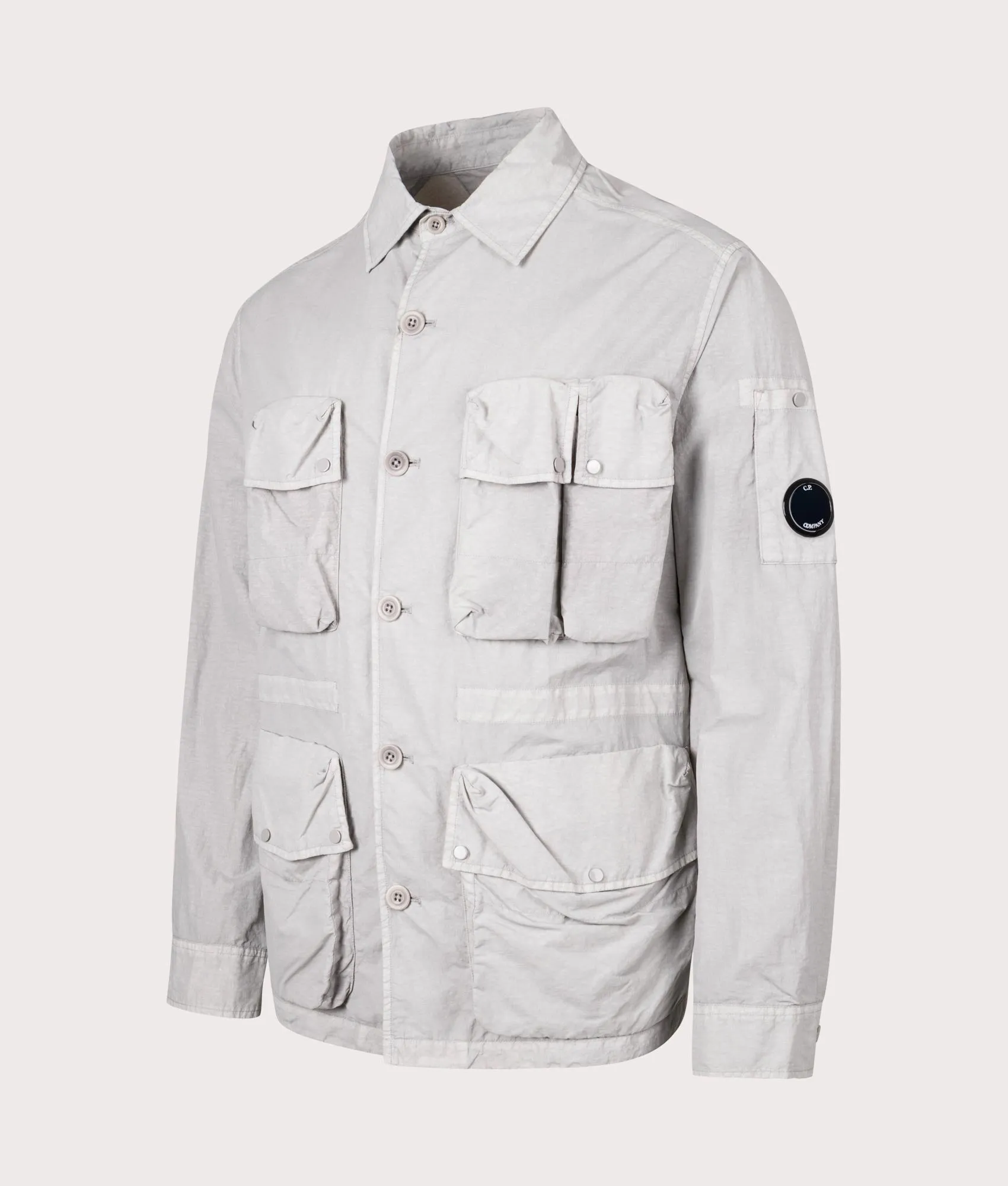 Flat Nylon Utility Overshirt