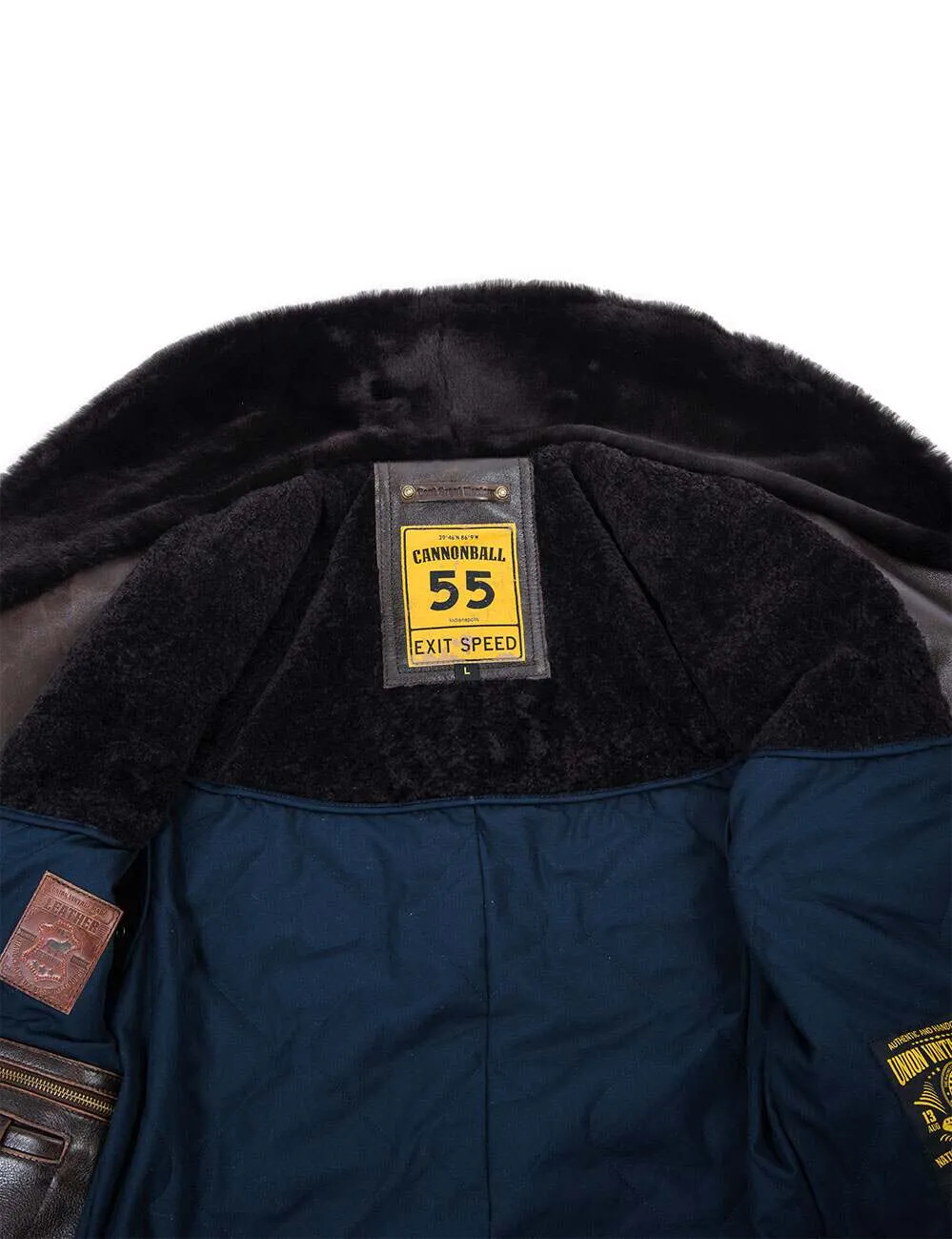 Great Western Winter Leather Peacoat Art. 709