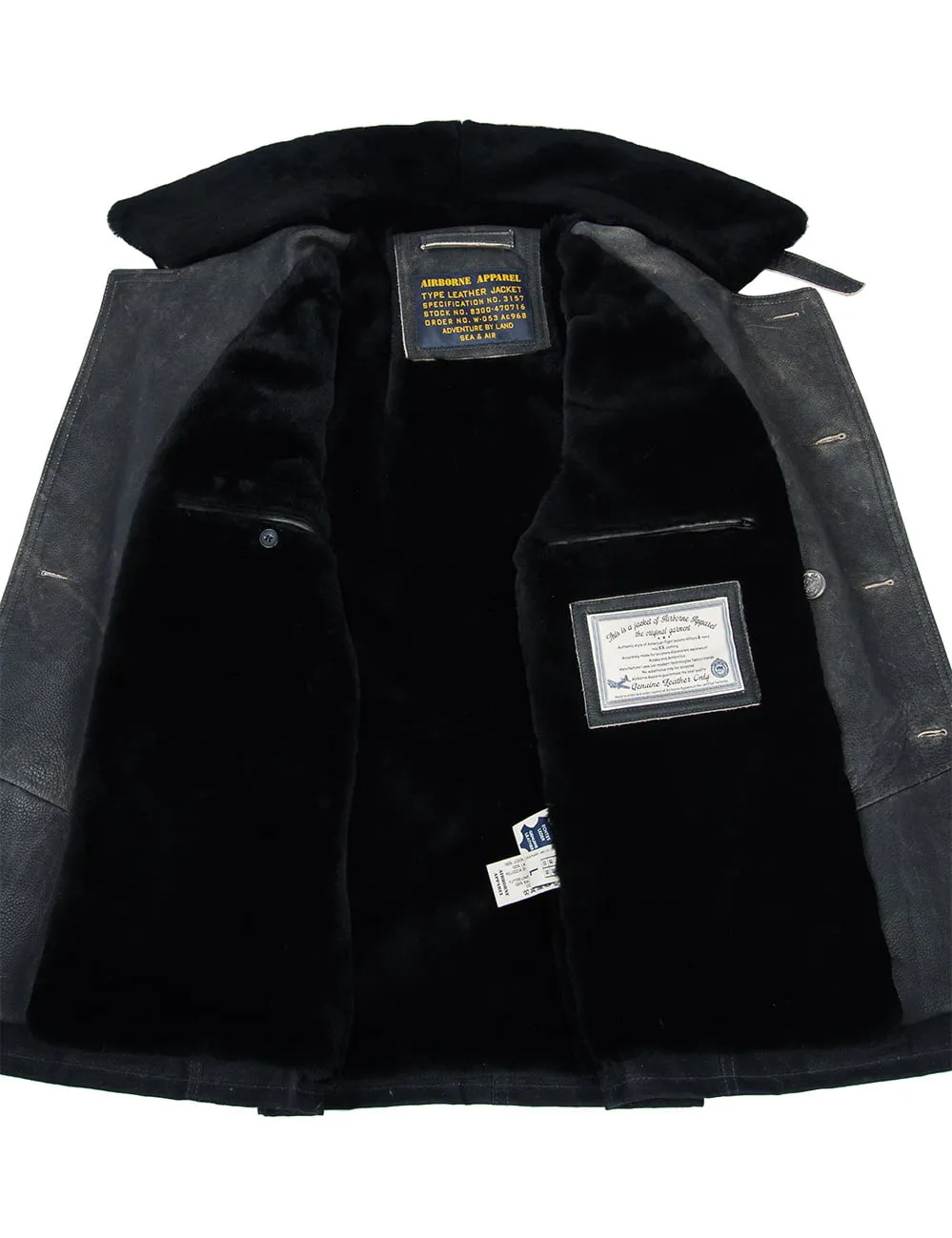 Halsey Canvas Pea coat Art. 135