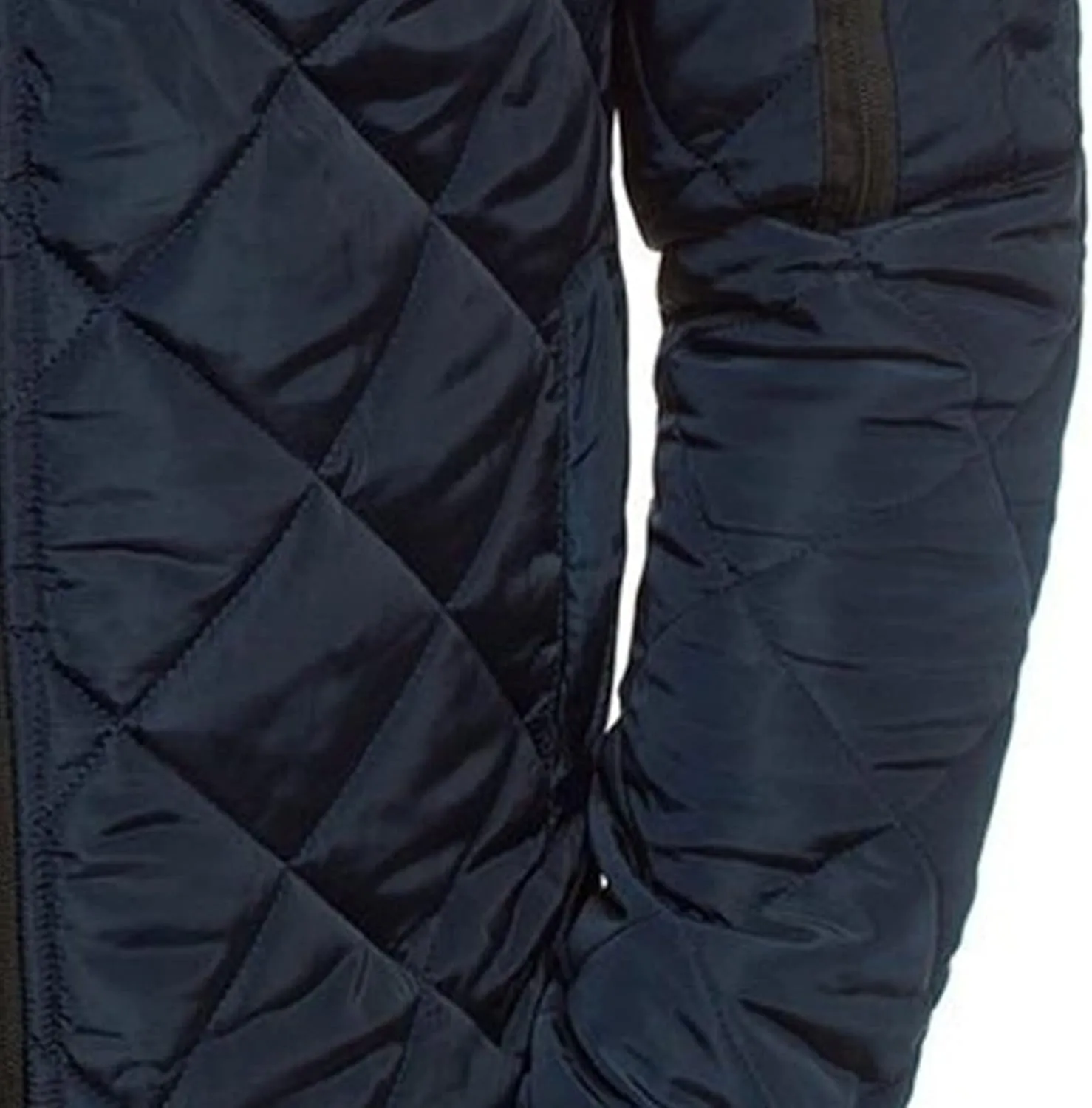 Maiyifu-GJ Men Flight Bomber Jackets Diamond Quilted Lightweight Varsity Jacket Full Zip Up Softshell Winter Warm Padded Coat