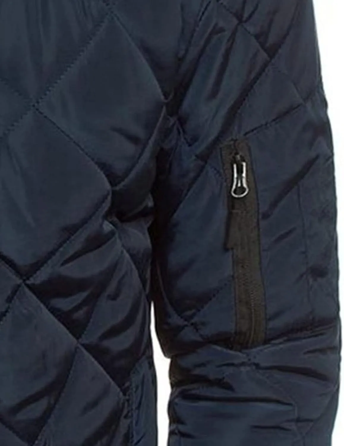 Maiyifu-GJ Men Flight Bomber Jackets Diamond Quilted Lightweight Varsity Jacket Full Zip Up Softshell Winter Warm Padded Coat
