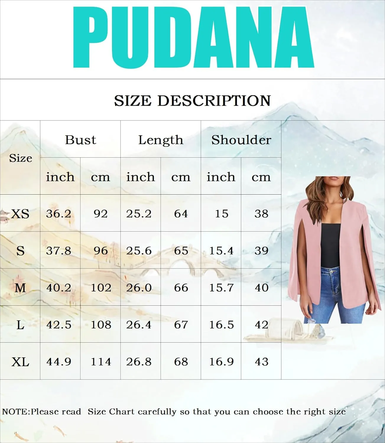 Womens Loose Blazer Elegant Cape Coat Business Casual Outwear Split Sleeve Open Front Blazer Jacket