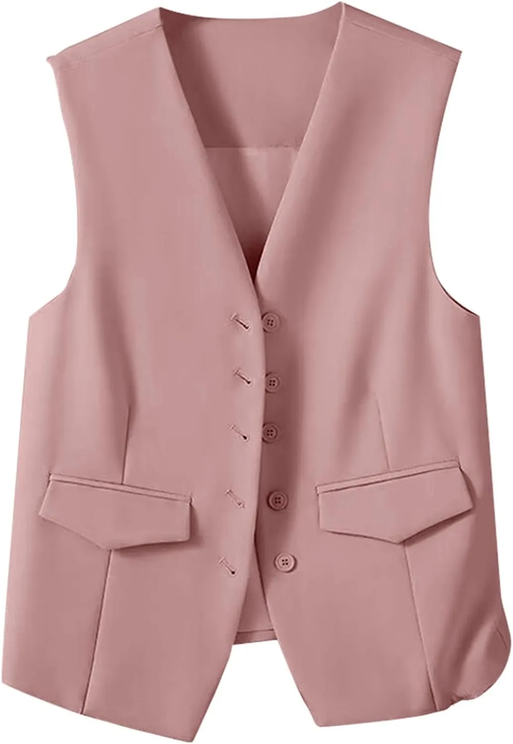Womens Vests Crop Tank Tops 2025 Button Casual Blaz_er Suit Spring Outfits Waistcoat Jackets Tight Vest for Women